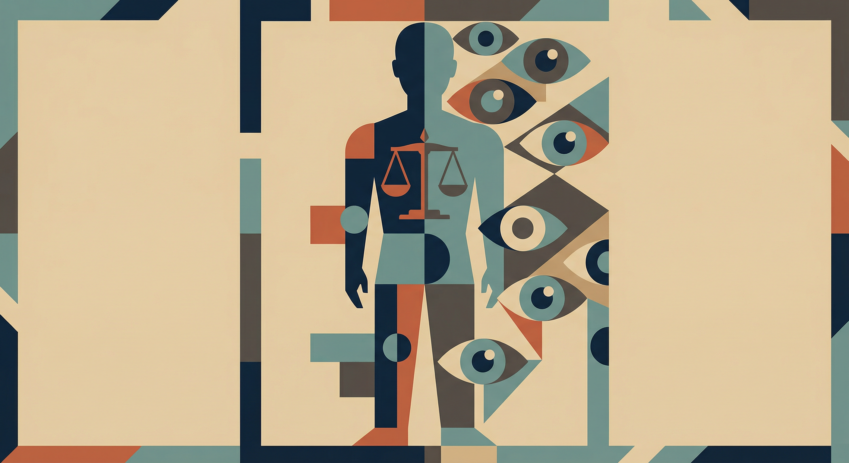 Editorial illustration for The Invisible Judge: Why Guilt and Shame Societies Are Incompatible